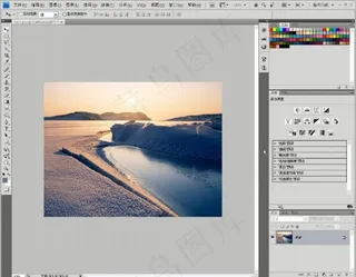 实战用通道调出暖暖夕阳