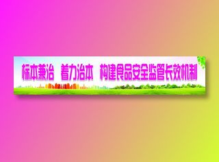 标本兼治  着力治本  构建食品安全监管长效机制