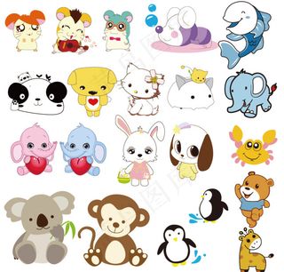 卡通动物1