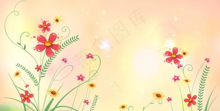 动漫花朵图片