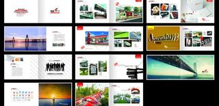 广告公司画册图片