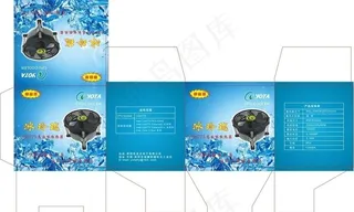 风扇彩盒散热器