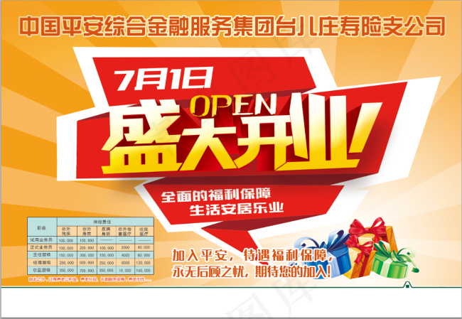 中国平安综合金融集团盛大开业