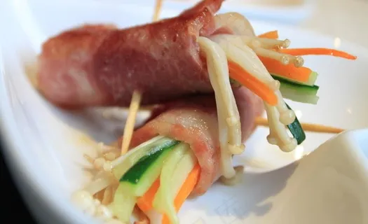 培根蔬菜卷图片 培根蔬菜卷图片