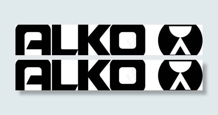 ALKO logo设计欣赏 ALK...ai矢量模版下载