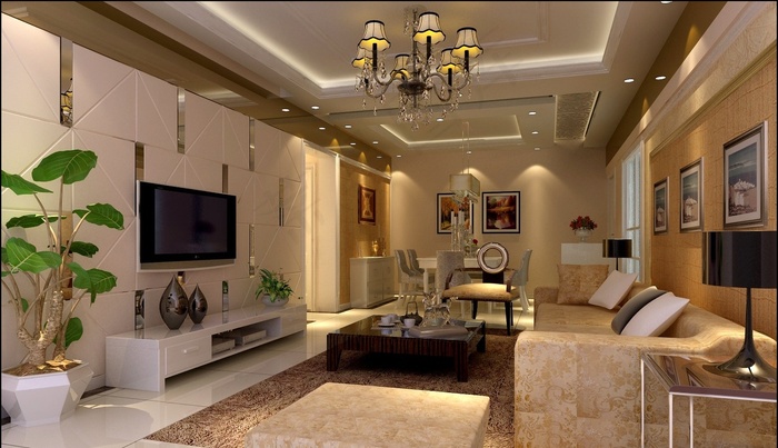 电视背景墙装修设计效果图