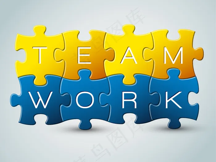 时尚彩色拼图折纸模板矢量素材01eps,ai矢量模版下载