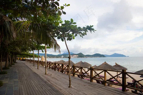 大东海 海滩远景图片 大东海 海滩远景图片