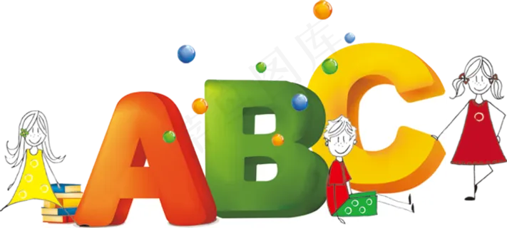 卡通清新英语小报手抄报