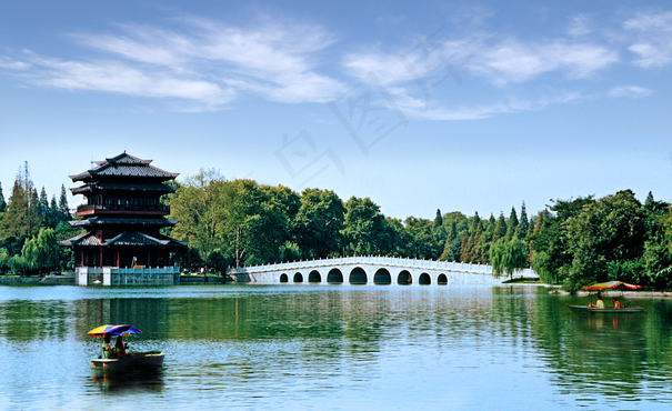 逍遥津风景图片(1024X627)