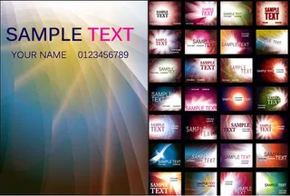 多款名片模板素材