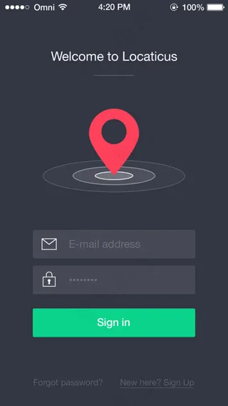 时尚风格APP界面宣下载