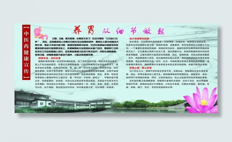 中医药健康宣传图片