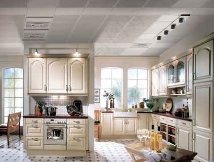 欧式厨房吊顶效果图