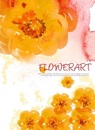 Flower Art水彩...