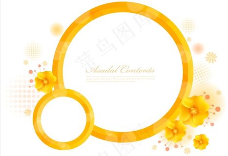 圆环背景素材 圆环背景素材