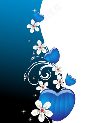 摘要蓝色色调的背景