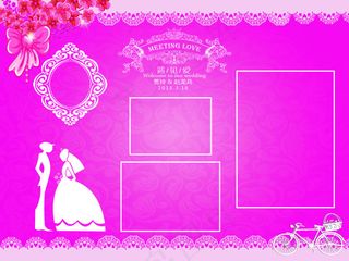 婚庆展板