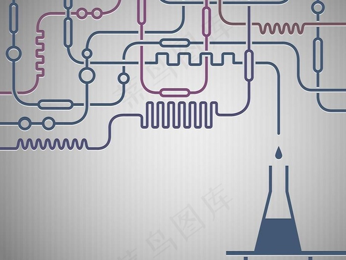 医学研究科学研究图片eps,ai矢量模版下载