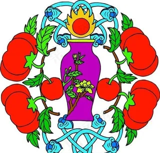 吉祥图案 中华传统图案 动物装饰图案 矢量素材 CDR格式_0083