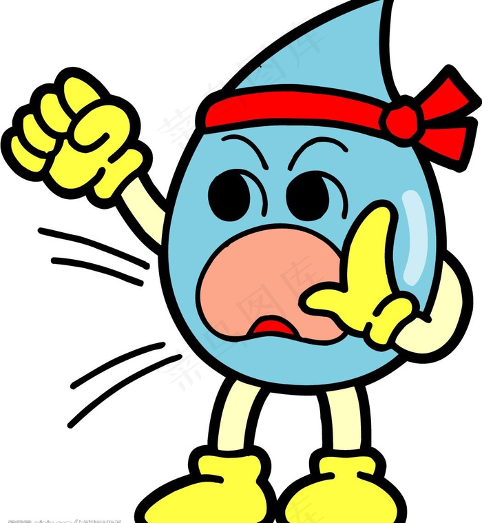 精美卡通造型(水滴)1图片