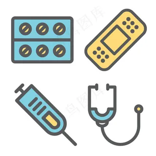 可爱医疗icon图标