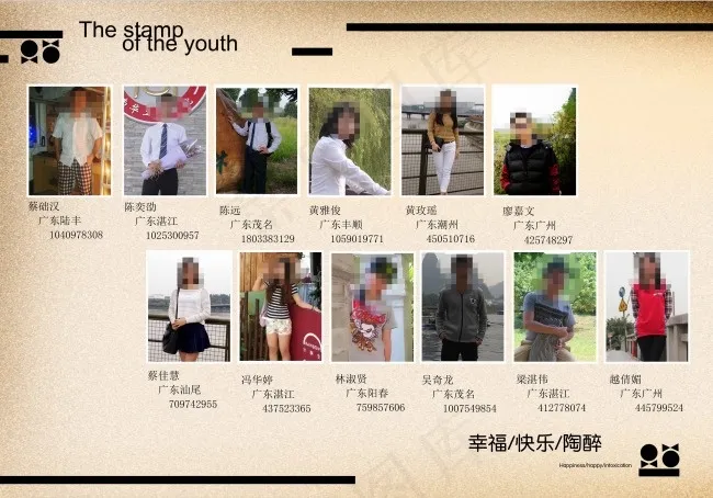 毕业相册个人详情(4913X3437(DPI:300))psd模版下载
