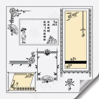 实用时尚花纹矢量3