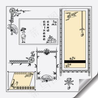 实用时尚花纹矢量3