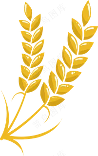 卡通稻穗矢量图下载卡通稻穗矢量图下载