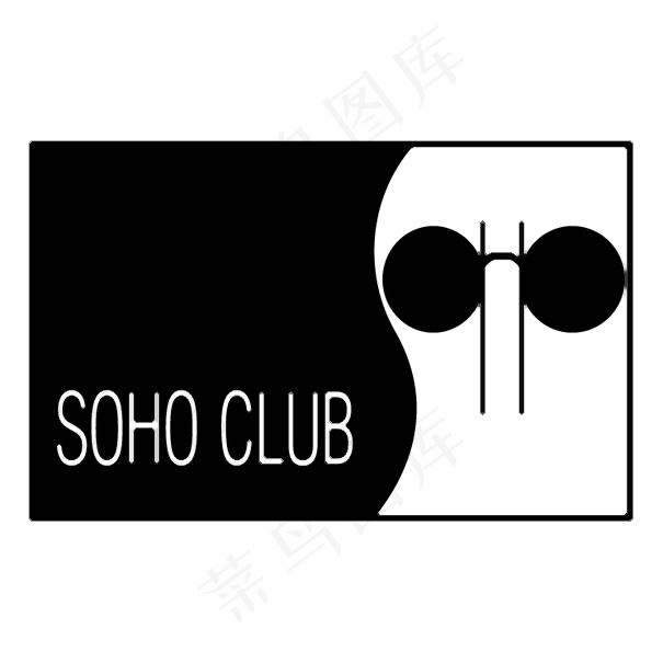 SOHO俱乐部eps,ai矢量模版下载