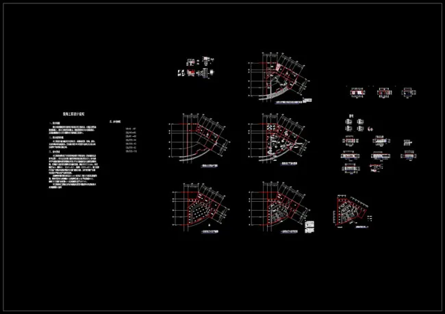 电信营业厅cad图纸