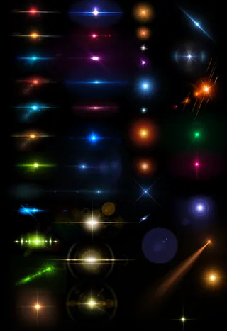 星光 光晕 光效 光芒图片