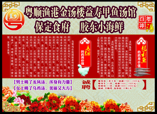 食府psd模版下载