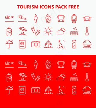 旅游沙滩app图标