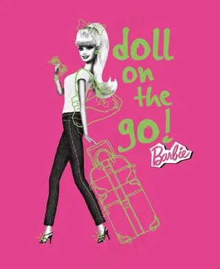 精美芭比广告封面设计图片