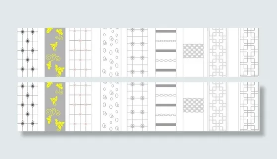 移门艺术矢量大全