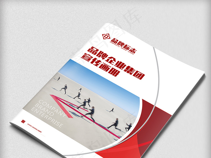 集团公司形象展示宣传设计封面模板ai矢量模版下载