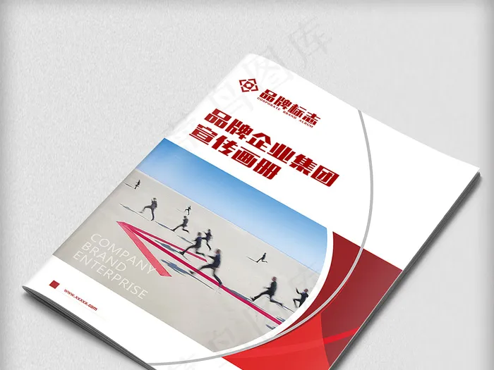 集团公司形象展示宣传设计封面模板ai矢量模版下载
