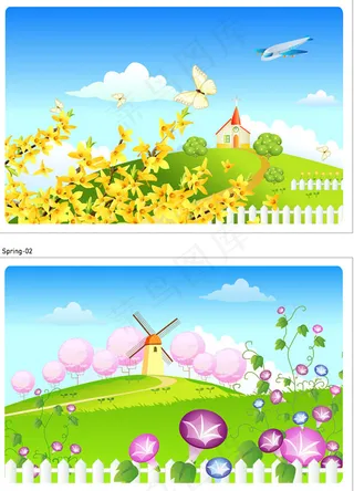 春天的景色