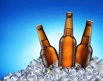 冰镇啤酒图片
