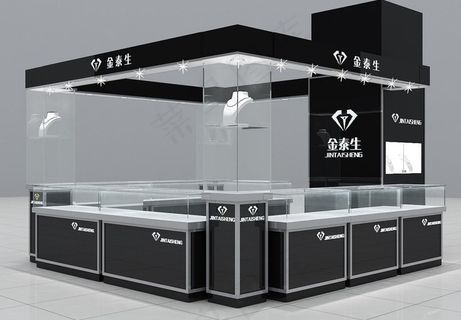 珠宝柜台图片