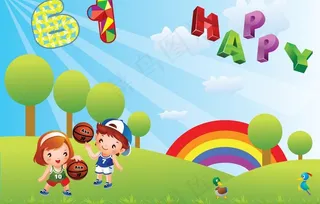 六一儿童节海报图片