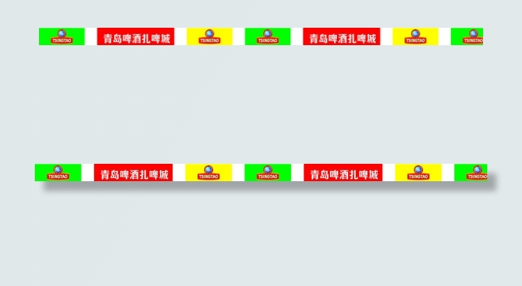 青岛啤酒门头灯箱图片cdr矢量模版下载