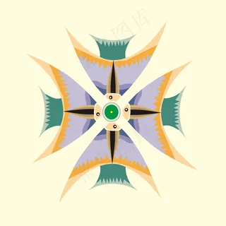 印花矢量图 动物 鱼 色彩 红色 ...