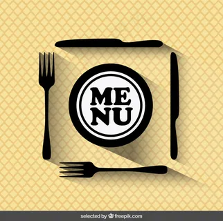 餐厅背景与餐具