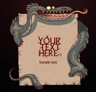 恐怖广告牌图片