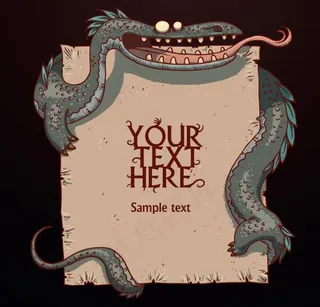 恐怖广告牌图片