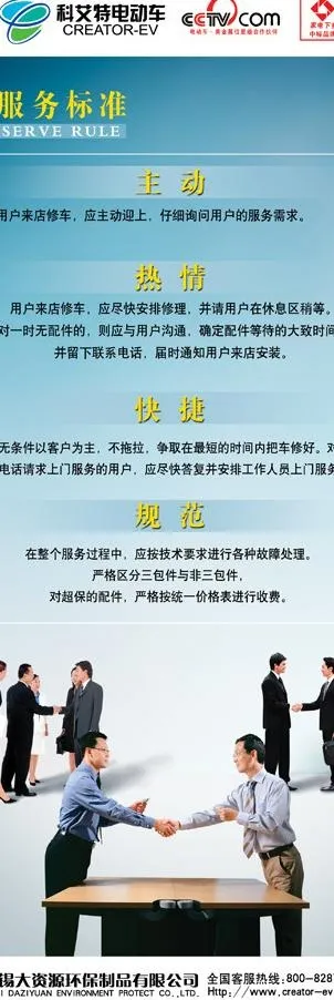 科艾特企业文化易拉宝5图片psd模版下载