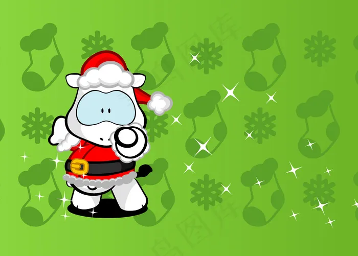 可爱卡通背景矢量图下载ai矢量模版下载